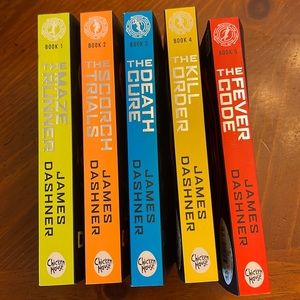 Maze Runner Series set of five books. Great reads! Young adult.
